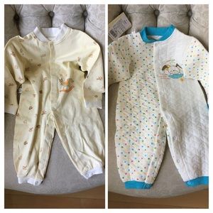 Baby girl boy footies